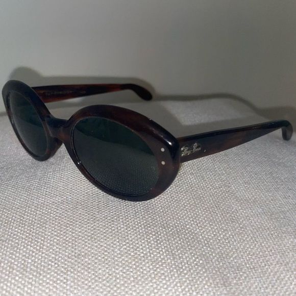 Vintage B&L Ray Ban Sunglasses Round Oval - Picture 7 of 8